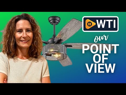 Farmhouse Ceiling Fans with Lights and Remote - WTI product video review