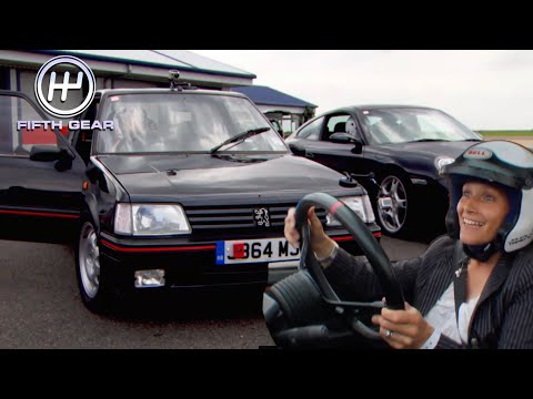 Vicki's epic Peugeot 205 GTi track day | Fifth Gear