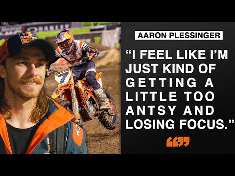 "Getting a little too antsy and losing focus." | Aaron Plessinger on 2023 Anaheim 2