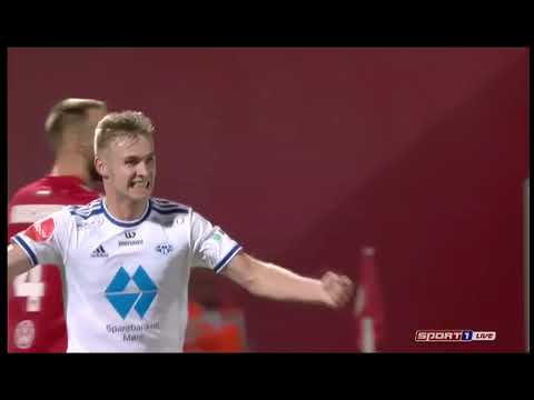 UEFA Conference League. S. Mannsverk goal (Kisvarda 2:1 Molde)