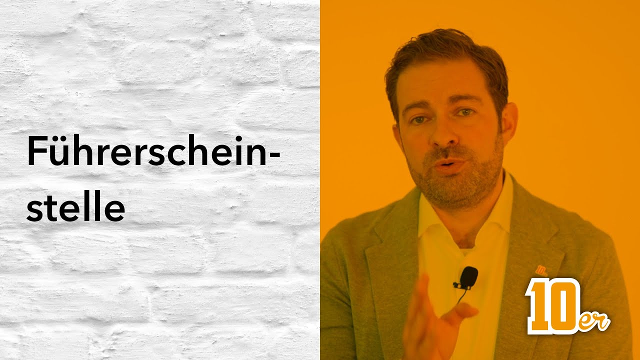 Das mit der Führerscheinstelle ist katastrophal - gibts mit Ihnen schneller Termine?!