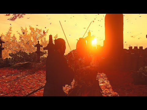 GHOST OF TSUSHIMA - Ending & Final Boss Duel Fight (No Damage, Hard Mode) 4K HDR
