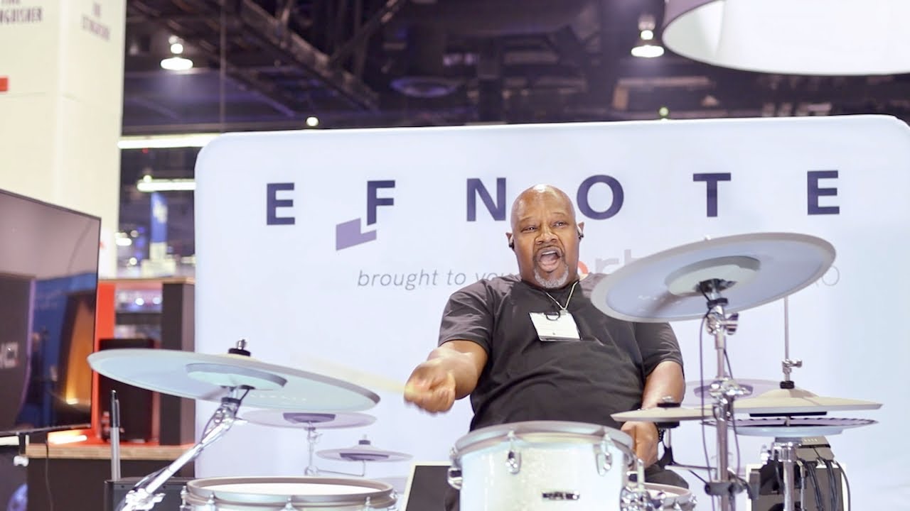 EFNOTE EST-7X Electronic Drum Kit w/A+C+E Package