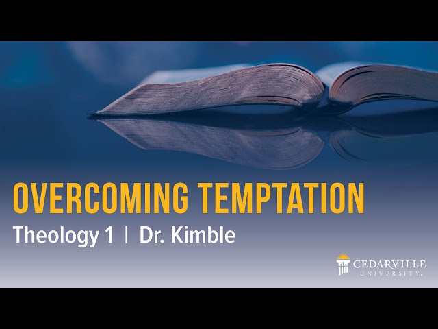 Thumbnail for video titled: Theology I: Overcoming Temptation