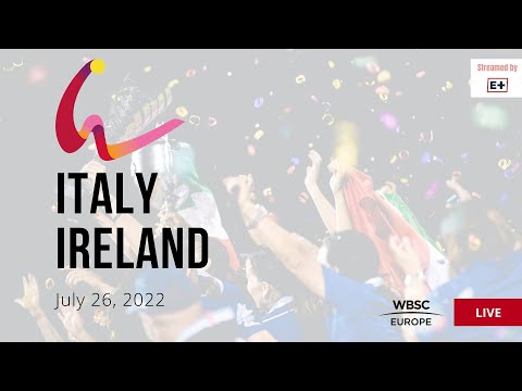 39 Women's Softball European Championship - Italy VS Ireland