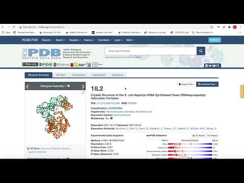 How to obtain a PDB structure file from the Protein Data Bank