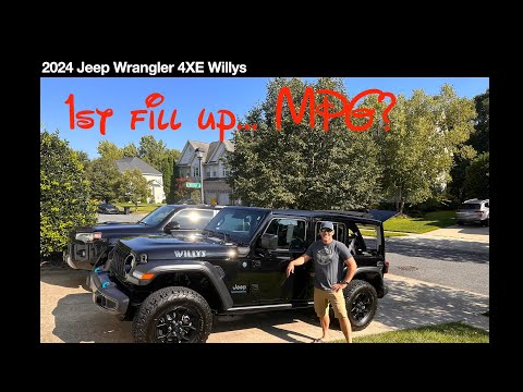 2024 Jeep Wrangler 4XE First Fill Up, Whats my MPG???