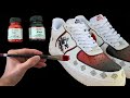 Custom Air Force 1 MMA Fighter one day UFC!!! (Satisfying)