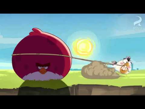 Angry birds toons gardening with Terence clip