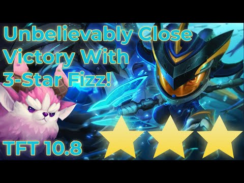 Teamfight Tactics 10.8 Gameplay | Lilac Nebula - 3-Star Fizz Ultimate Carry
