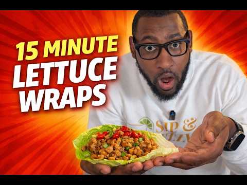 15 Minute Pork Lettuce Wraps (Better Than Takeout?)