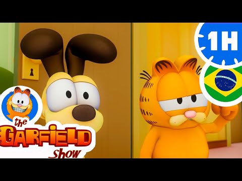🐶🌟Garfield e Odie! Aventuras incríveis! 🐱🐶🌟