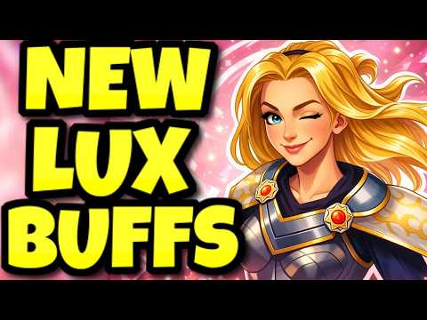 Riot just buffed LUX SUPPORT in Season 16