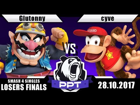 PPT Berlin - cyve (Diddy) Vs. Glutonny (Wario) - Losers Finals - Smash 4 Singles
