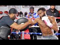 SPENCE & CRAWFORD BEWARE - JARON ENNIS IS COMING • LOOKING LIKE A MONSTER IN WORKOUT