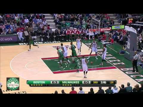 Jeff Green 18 points - Highlights vs Milwaukee Bucks 12/1/2012 - [HD]