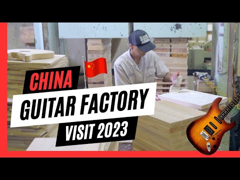 China guitar factory visit 2025