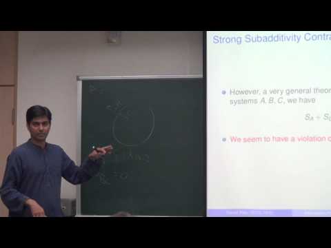 Suvrat Raju, The Information Paradox and the Black Hole Interior in AdS/CFT I Part II