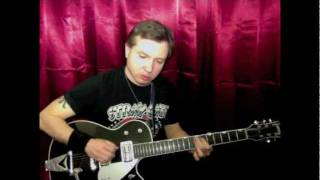 Brian Setzer's Mr Jazzer Goes Surfing cover, Gretsch Duo Jet