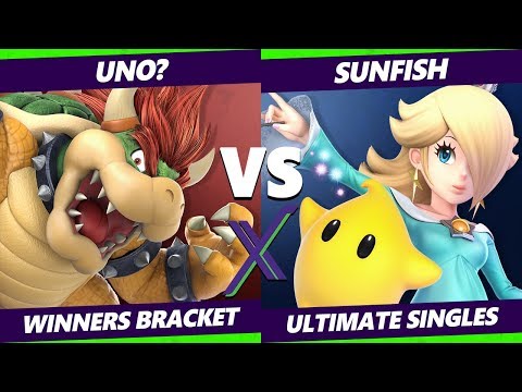 S@X 349 Online Winners Round 2 - Uno? (Bowser) Vs. Sunfish (Rosalina) Smash Ultimate - SSBU