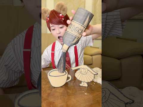 BREATHE LIFE INTO A CARDBOARD TEACUP！#asmr