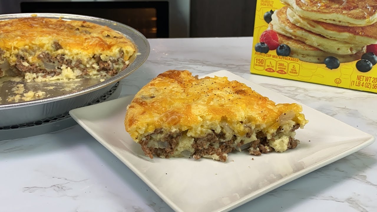 Cheeseburger Pie