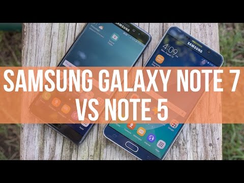 Samsung Galaxy Note 7 vs Samsung Galaxy Note 5