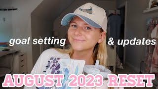 AUGUST 2023 MONTHLY RESET | Lets Get Our Lives Together