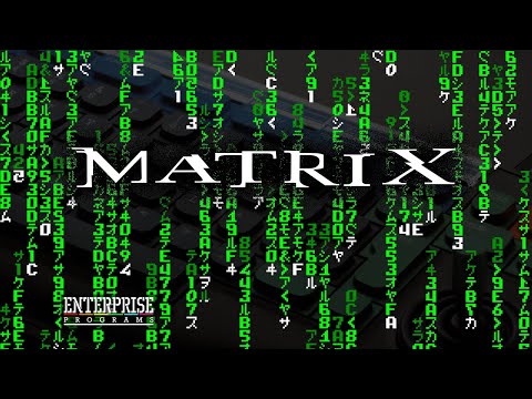 Matrix demo (Enterprise 128k demo)