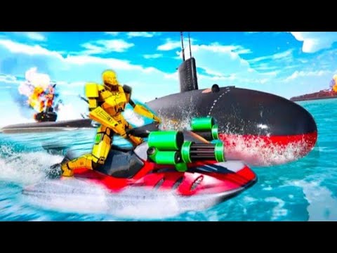 Submarine Robot Speedboat Transformation Games