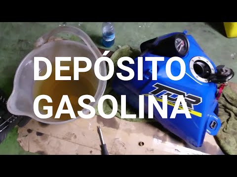 MECÁNICA BÁSICA| 6ª Parte| DESMONTAR DEPÓSITO GASOLINA y DESTORGOLPE. YAMAHA TDR 250