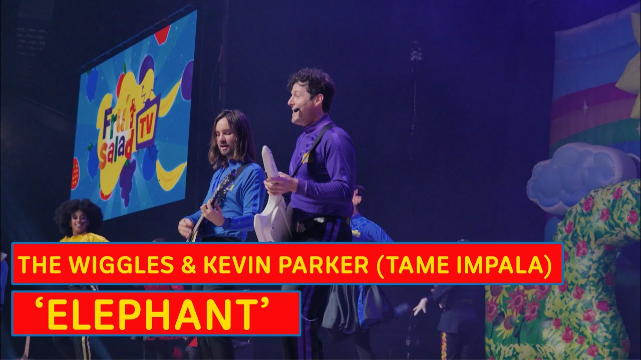 The Wiggles & Kevin Parker (Tame Impala) perform 'Elephant' | OFFICIAL LIVE ON TOUR - YouTube