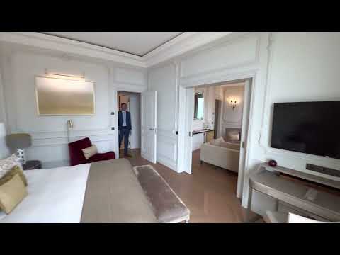 #Monaco Hotel de Paris Monte-Carlo | One Bedroom Sea view Suite with Terrace | room 397, 398 tour.