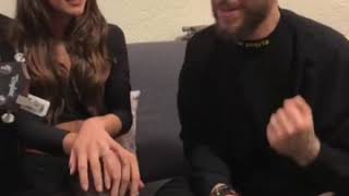 TINI &amp; Noel Schajris de Sin Bandera cantan &quot;Kilometros&quot;