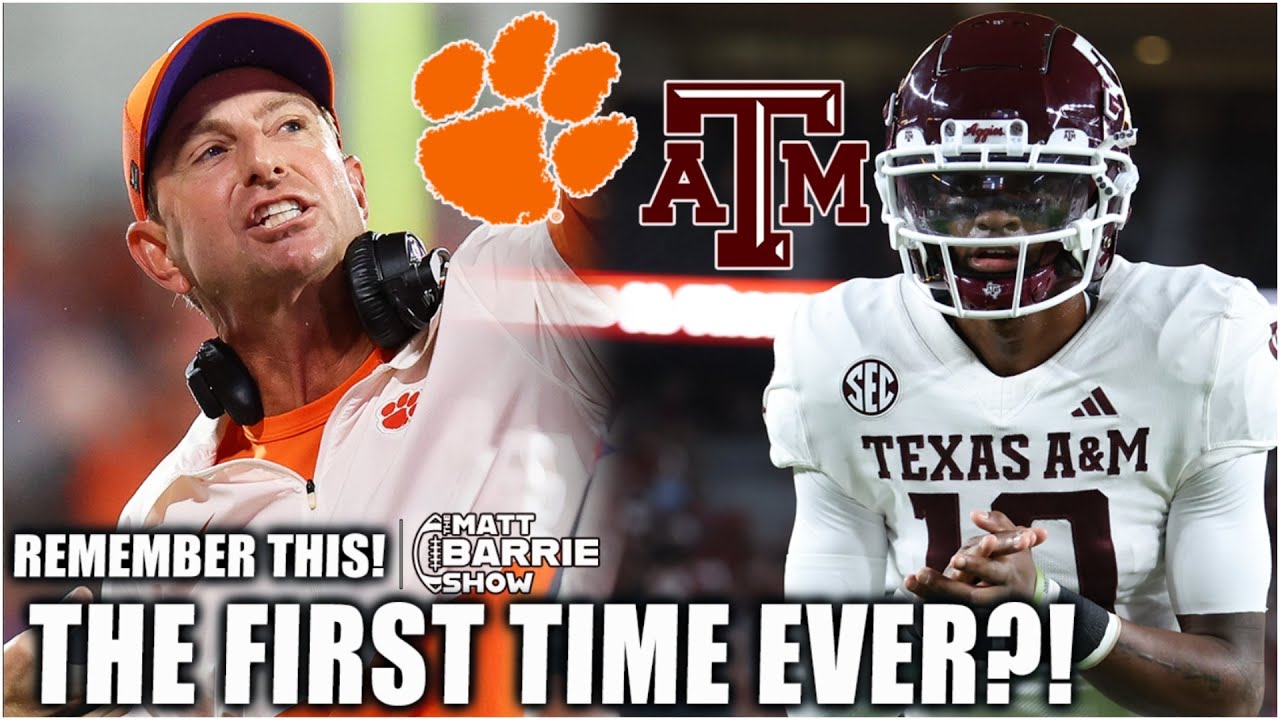 🚨 ACC TIEBREAKER?! 🚨Clemson DISASTER + Texas A&M gets BEAT DOWN! | The Matt Barrie Show