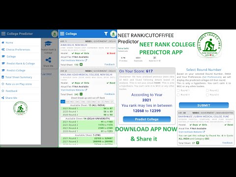 NEET CUTOFF & COUNSELLOR 2023
