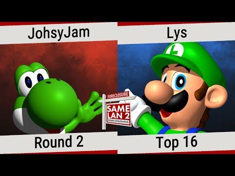 SameLAN 2: SotFB - JohsyJam (Yoshi) vs Lys (Luigi) - WR1 - Mario Party 3 Duel Mode