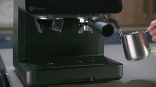 GE Profile GE Profile Semi Automatic Espresso Machine + Frother Black P7CESAS6RBB Picture
