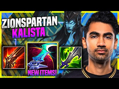 ZIONSPARTAN PICKS KALISTA NEW ITEM ECLIPSE! - Zionspartan Plays Kalista TOP vs Kennen | preseason 11