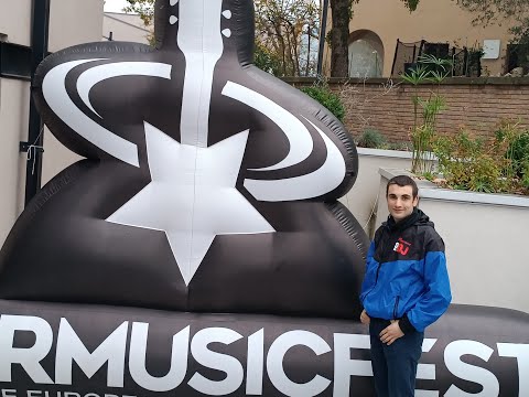 prima volta su un  palco