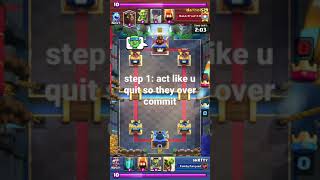 how to win every game of clash royale