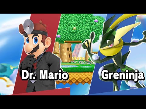 Dr. Mario vs. Greninja (Super Smash Bros. Ultimate)