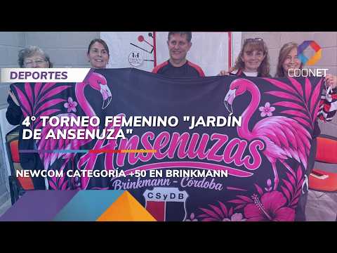NEWCOM | 4° TORNEO FEMENINO "JARDÍN DE ANSENUZA" CATEGORÍA +50 | CONFERENCIA DE PRENSA