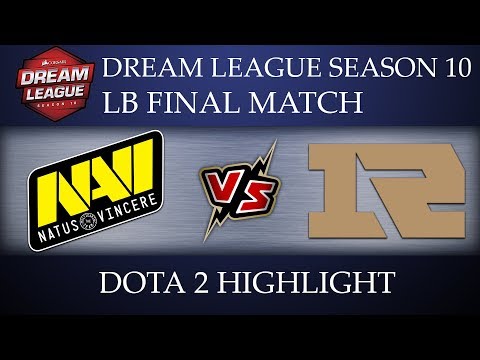 NaVi vs RNG LB Final DreamLeague 10 Minor DotA 2 Highlights [04-Nov-2018]