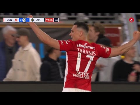 Degerfors IF Idrottsförening 2-1 AIK Allmänna Id...