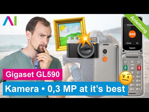 Gigaset GL590 - Kamera verwenden • 📱 • 📸 • 🖼 • Anleitung | Tutorial