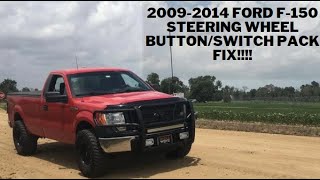 Ford Switch Pack Steering Wheel Button Replacement - FIX!!!!!