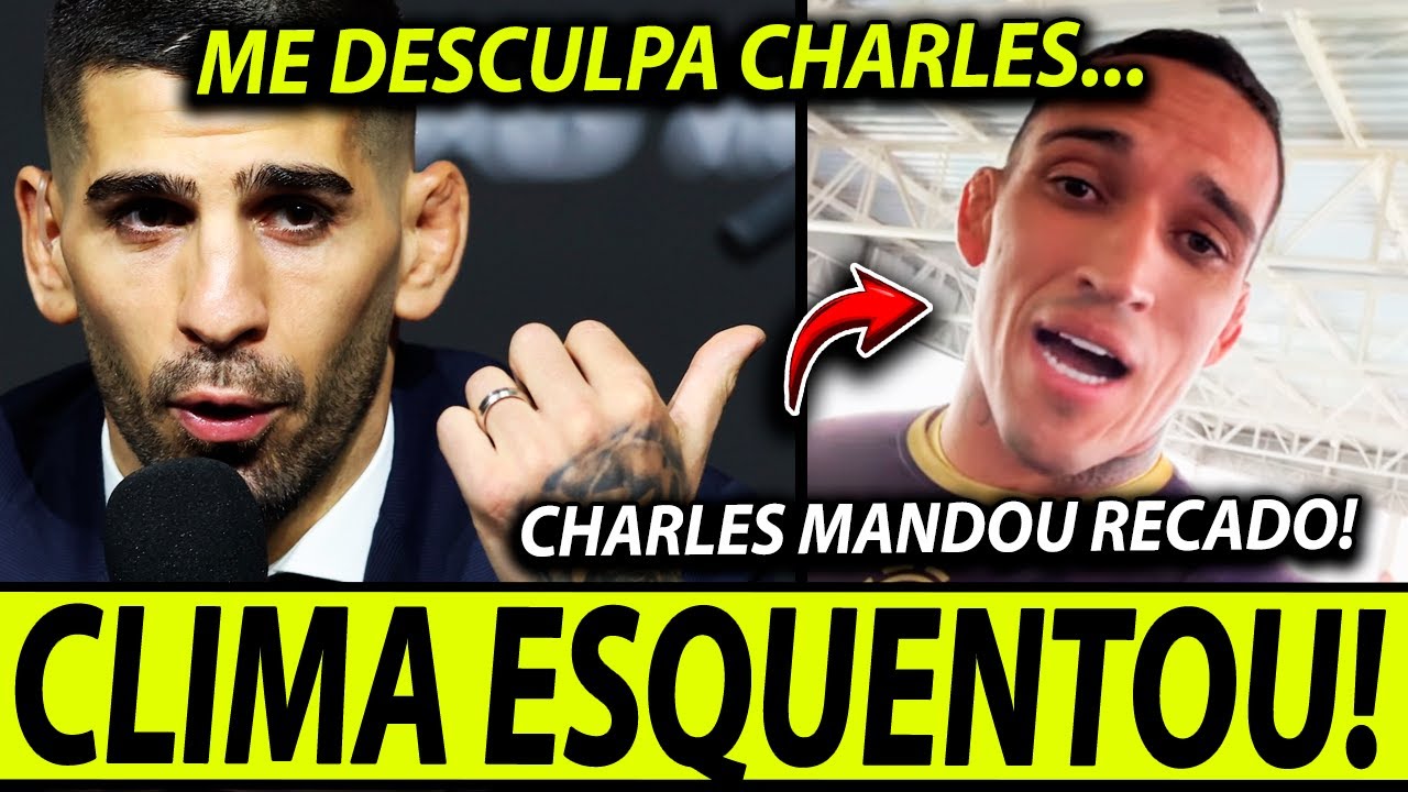 IT'S HOT!🚨 TOPURIA APOLOGIZES TO CHARLES OLIVEIRA! ALEX POATAN IS CHARGED BY ANKALAEV in the UFC