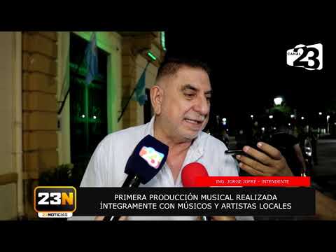 🎶🔊 Lanzamiento del video "De la Noche a la Mañana" -  Jorge Jofré, Intendente -  Flor Gamuz, artista