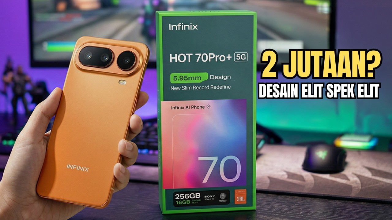 INI SIH TERLALU GILA‼️INFINIX HOT 70 PRO+ 5G HP 2 JUTAAN SEMEWAH INI?